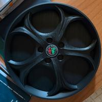 Vassoio portaoggetti design cerchio Alfa Romeo