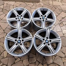 4 - CERCHI IN LEGA BMW 7,5X17 5X120 ET37 CB 72,6