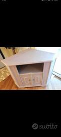 Mobile shabby angolare porta tv