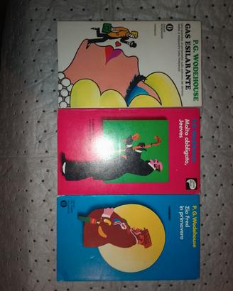 3 libri di P.G. Wodehouse