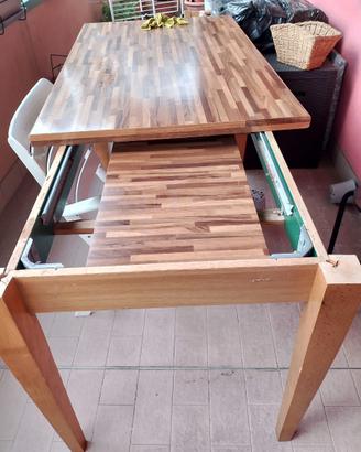 TAVOLO ALLUNGABILE IN LEGNO