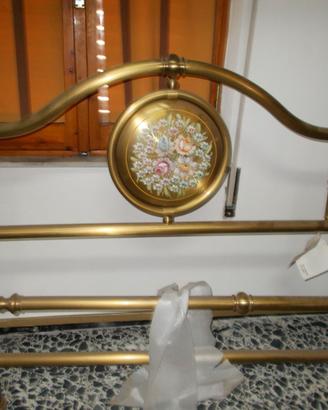 Letto matrimoniale ottone