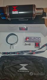 scarico moto black widow terminale