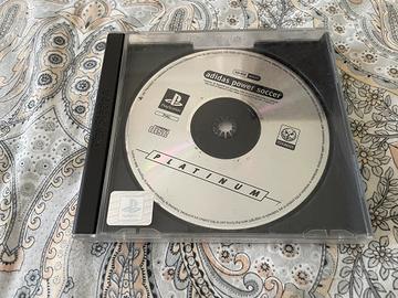 Gioco PS1 Adidas Power Soccer versione PLATINUM