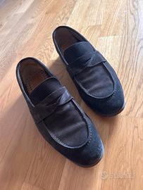 mocassini in camoscio 