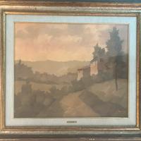 Paesaggio Toscano di Alviero Tatini