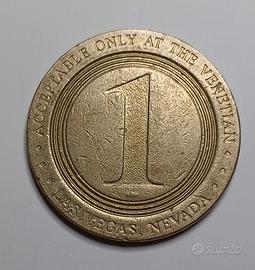 Stati Uniti, gettone di gioco dollaro, TheVenetian
