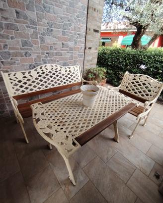 Salottino da giardino