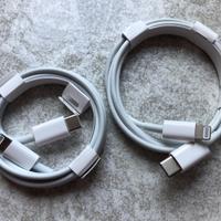 Apple - 2 Cavi da USB-C a Lightning (1 m)