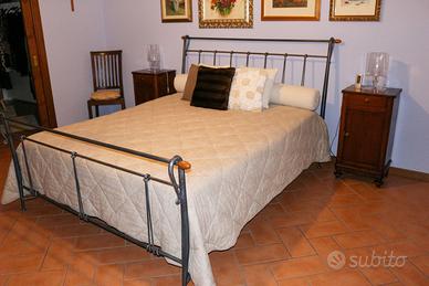 Letto matrimoniale in ferro