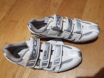 Scarpe Mtb Spd Bianche Nuove