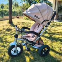 Chipolino - Triciclo con Capottina "Bolide" Mocca