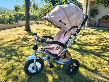 Chipolino - Triciclo con Capottina "Bolide" Mocca