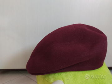 Coppola Vintage Bordeaux in Lana Cappello nuovo