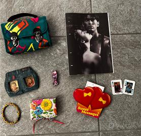 Lotto Gadget Cioè Giornale Anni 80 Vintage