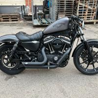 Harley-Davidson Sportster 883 caduta