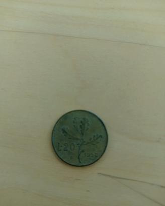 20 lire 1958