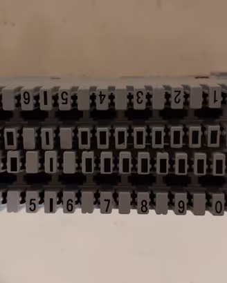 10 Strisce di permutazione tipo Krone LSA 10 coppi