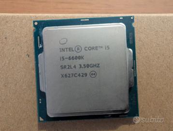 processore i5 6600k lga 1151