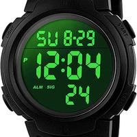 Orologio da uomo sportivo digitale,Impermeabile