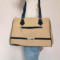Borsa shopper grande beige