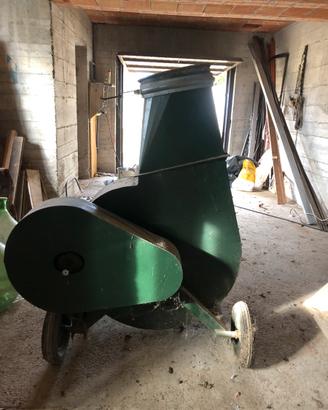 soffiatore dunzionanate tramite cardano