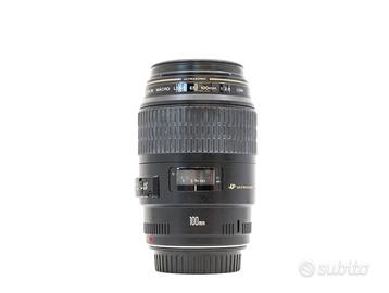 Obiettivo Canon Macro Lens EF 100 mm f/2,8 USM