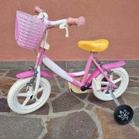 Bici  Bambina con ruote da 12'' 