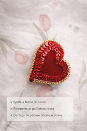 broche cuore