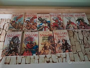 Lotto 10 Libri Salgari  - Economica Newton 