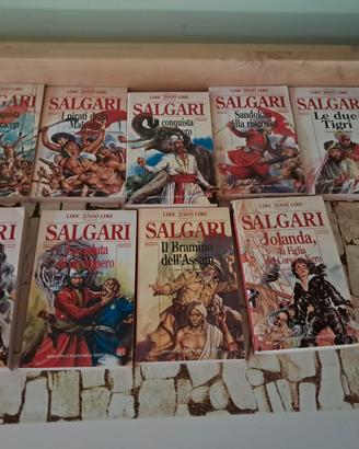 Lotto 10 Libri Salgari  - Economica Newton 