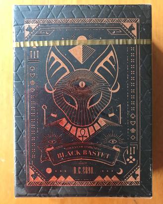 BLACK BASTET THE CAT - Carte da Gioco - NEW SEALED