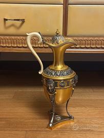 Vaso / Anfora in Argento 800 Silvart Placcata Oro