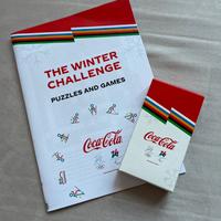 Carte da briscola e gioco Coca-Cola olimpiadi