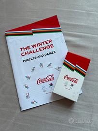 Carte da briscola e gioco Coca-Cola olimpiadi