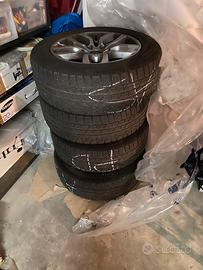 4 Cerchi orig bmw 225.60.r17+ gomme invernali