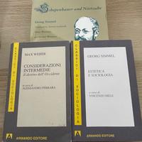 Georg Simmel e Max Weber 3 libri