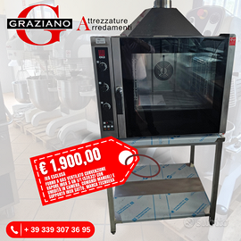 FORNO VENTILATO A GAS convenzione umidità TECNOEKA