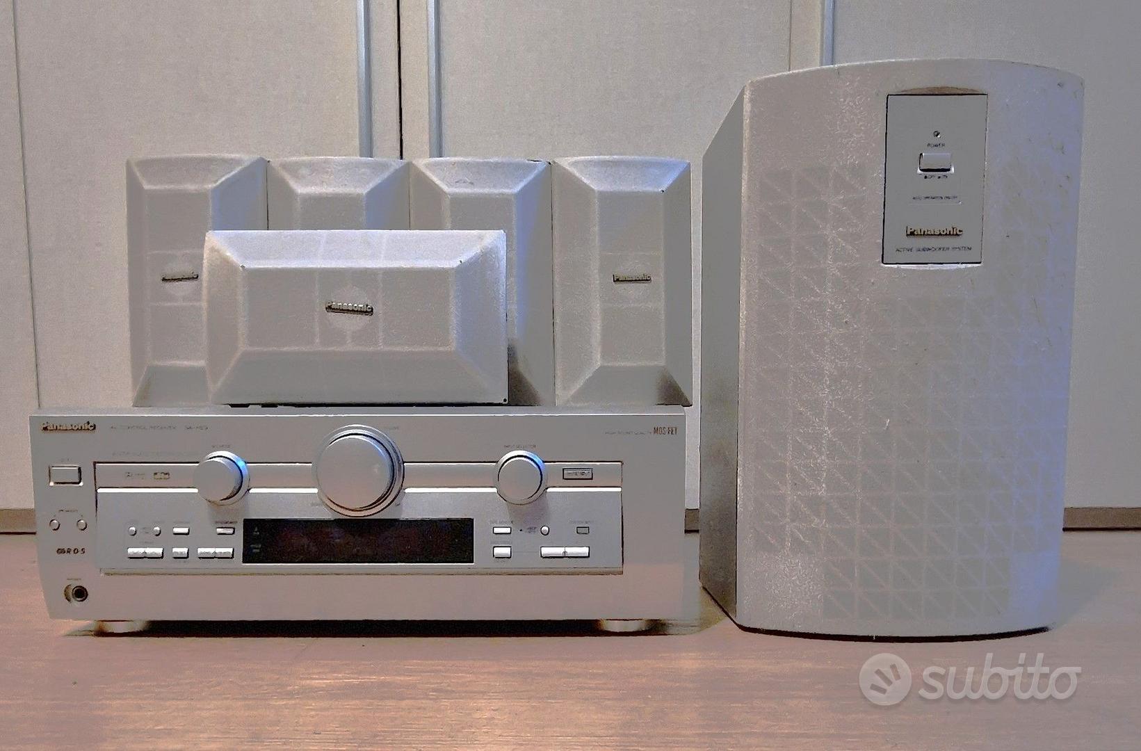 SINTOAMPLIFICATORE HOME THEATER PANASONIC SAHE90 Audio/Video In