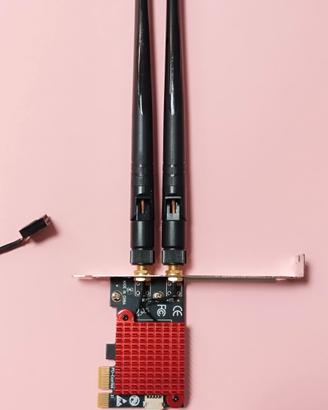 Scheda di rete Wi-Fi 6 PCI-E 2,4/5 G