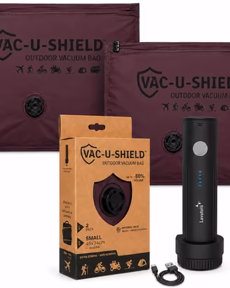Set Pompa da viaggio USBc +  Sacchetti Sottovuoto