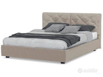 LETTO MATRIMONIALE + MATERASSO + n.2 COMODINI