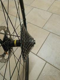 cerchi mavic crossmax 27.5 + dischi + pignoni