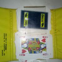 Carte da gioco Deca Italcars vintage