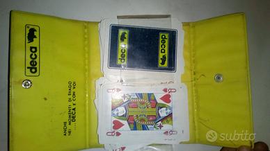 Carte da gioco Deca Italcars vintage