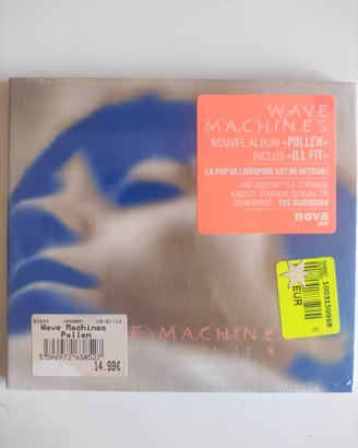 Wave Machines "Pollen" CD 2012 Nuovo & Sigillato
