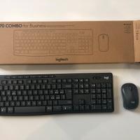 Tastiera e Mouse Logitech MK370 Combo for Business