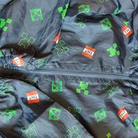 Giacca vento-pioggia Minecreft taglia 8 anni