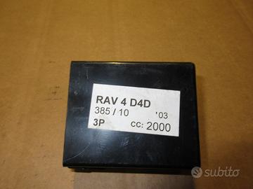 Centralina TOYOTA RAV 4 2.0 diesel del 2003