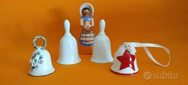 Campanelline in ceramica e porcellana